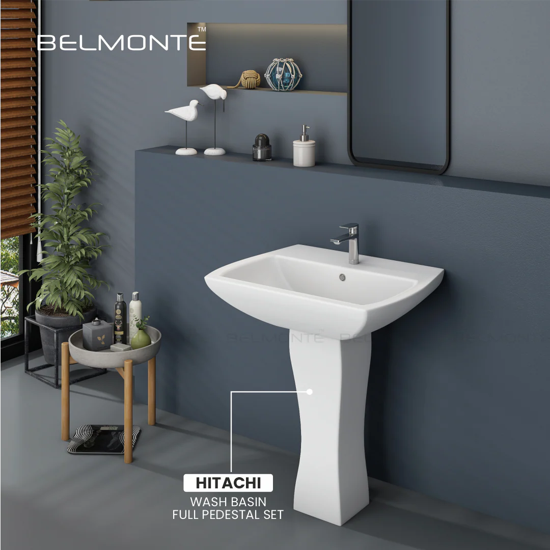 Basin Pedestal Set (Hitachi) - Image 2