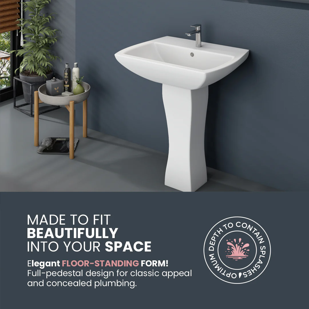 Basin Pedestal Set (Hitachi) - Image 5