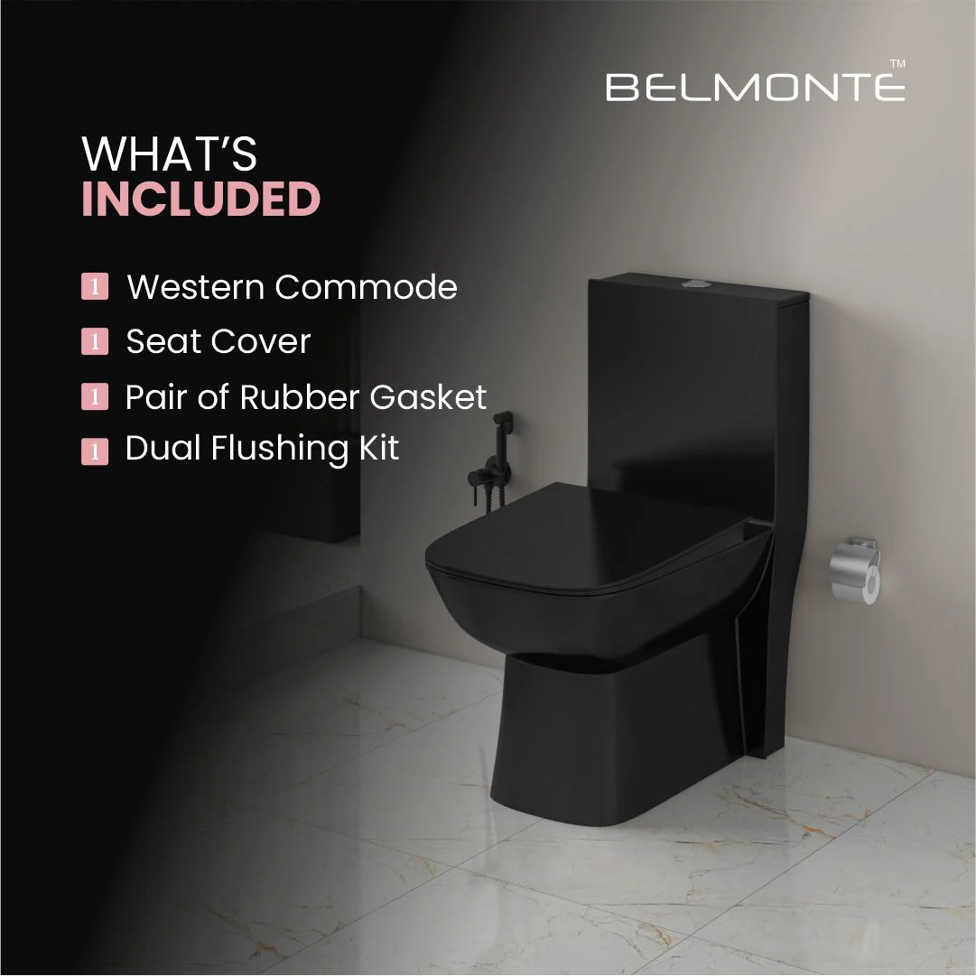 Black Ceramic Commode (Athos Op) - Image 5