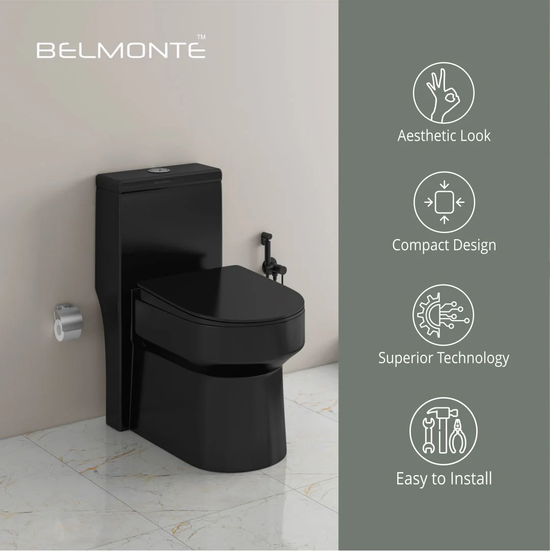 Black Western Toilet (Dune OP) - Image 2