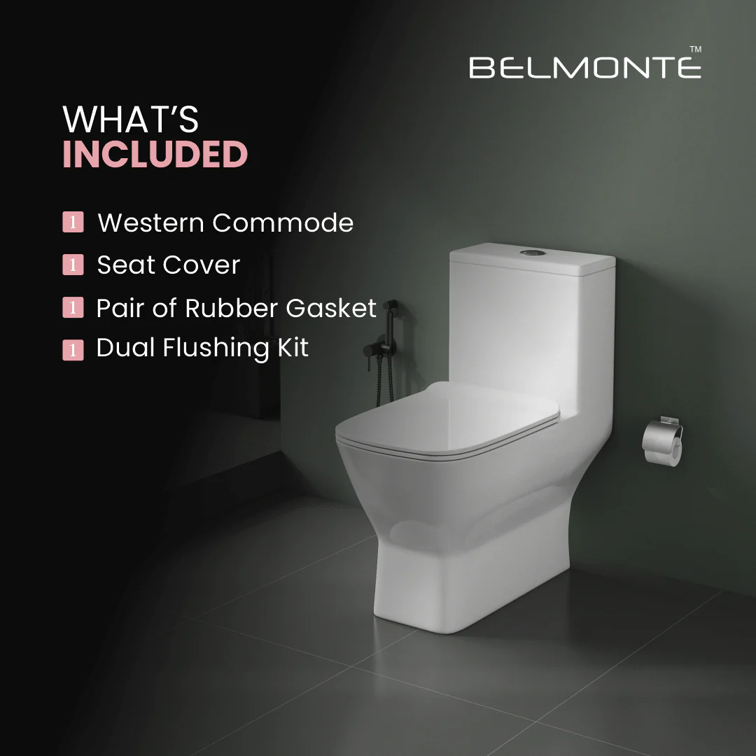 Ceramic Commode Toilet (Arrow) - Image 4