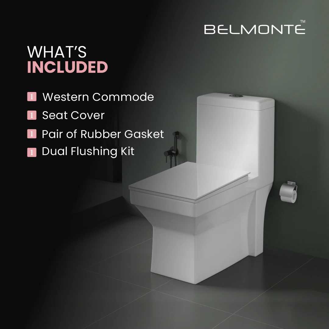 Ceramic Commode Toilet (Ripone-4d) - Image 4