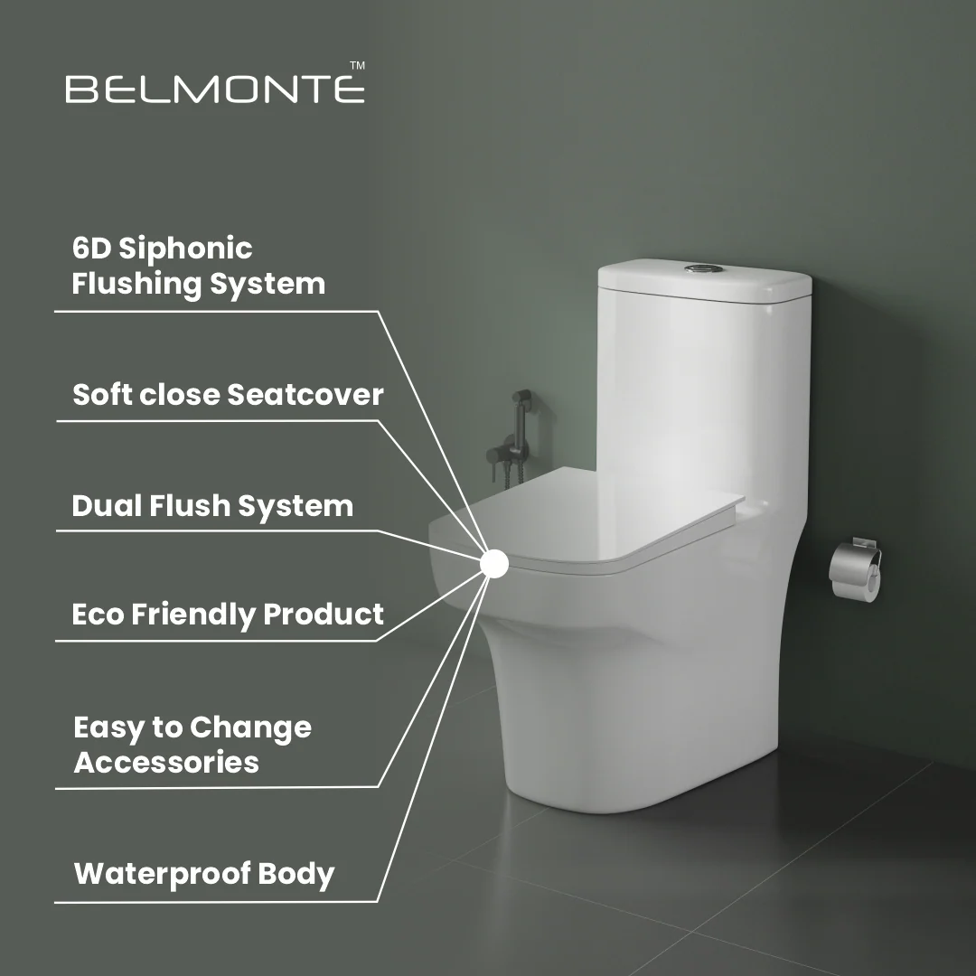 Ceramic Commode Toilet (Specto) - Image 2
