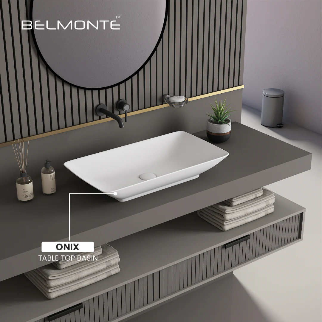 Ceramic Counter Top Basin (Onix) - Image 5