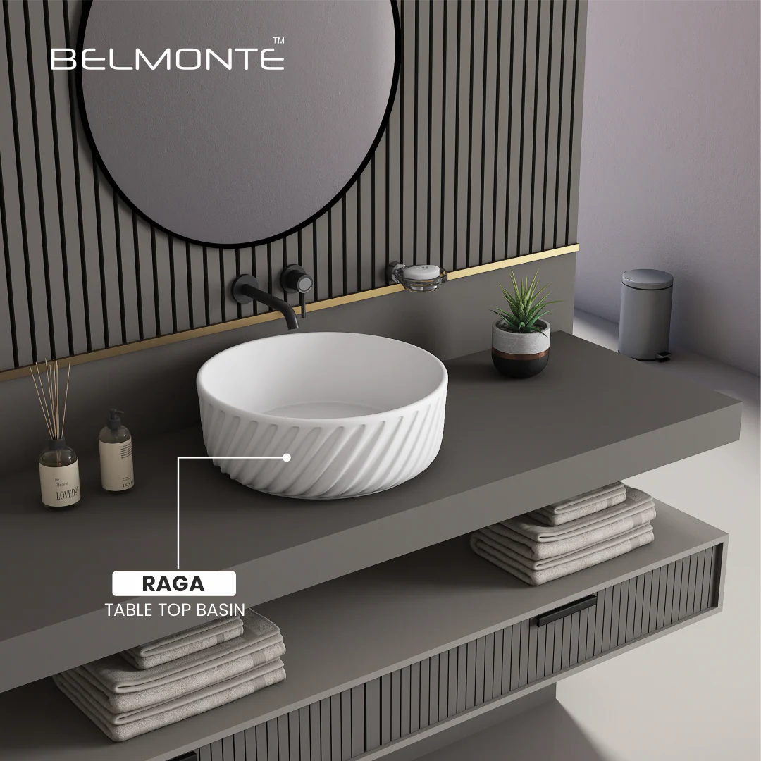 Ceramic Counter Top Basin (Raga) - Image 2