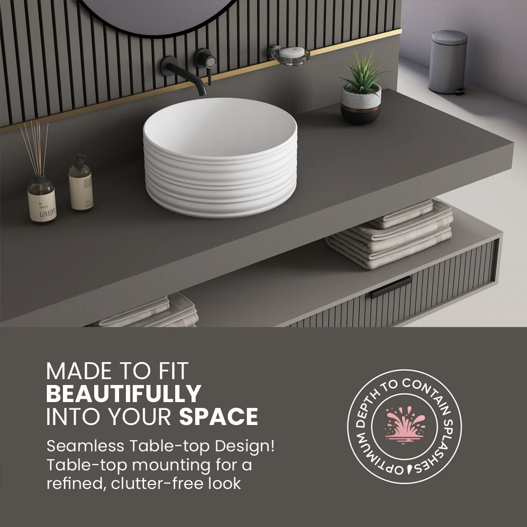 Ceramic Counter Top Basin (Selvo) - Image 2