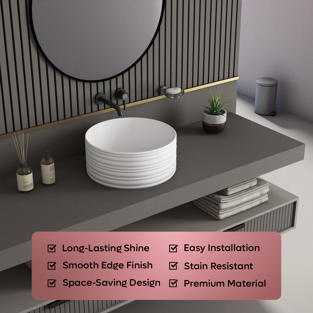 Ceramic Counter Top Basin (Selvo) - Image 3