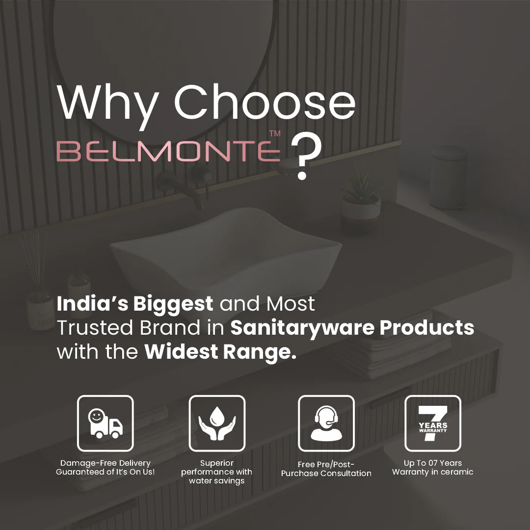 Ceramic Counter Top Basin Small Size (Gracy) - Image 4