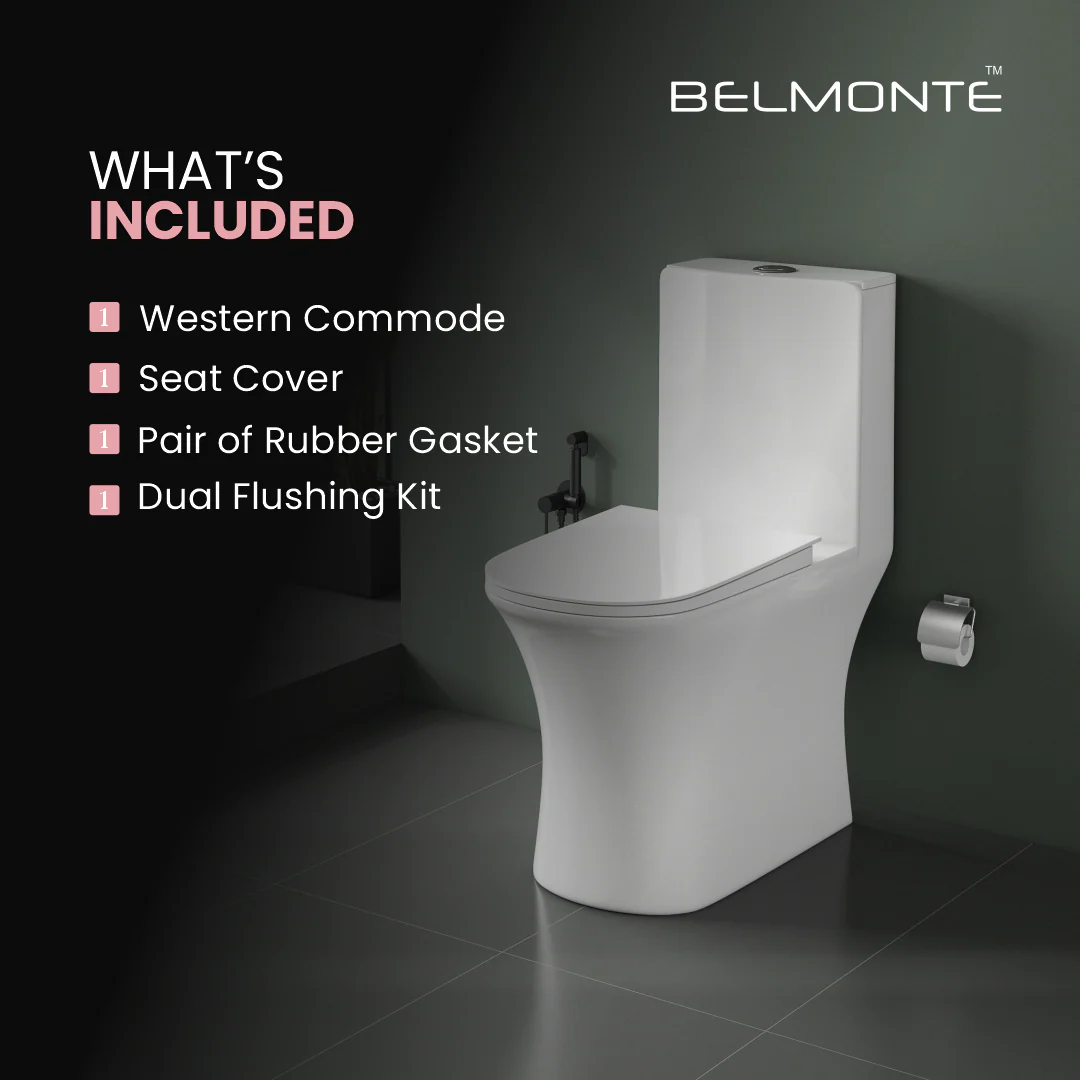 Ceramic One Piece Toilet (Svelta) - Image 5