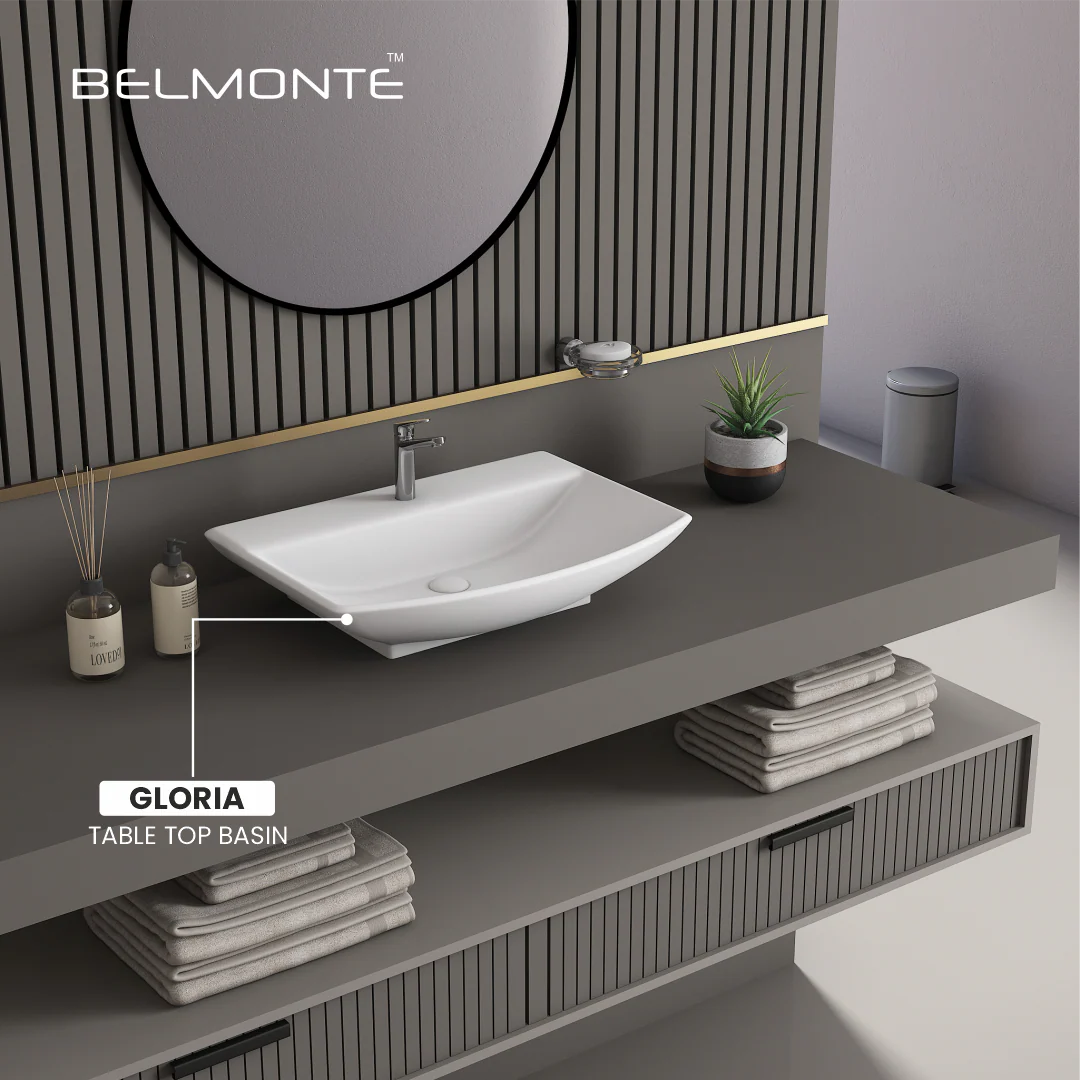 Ceramic Table Top Basin (Gloria) - Image 7