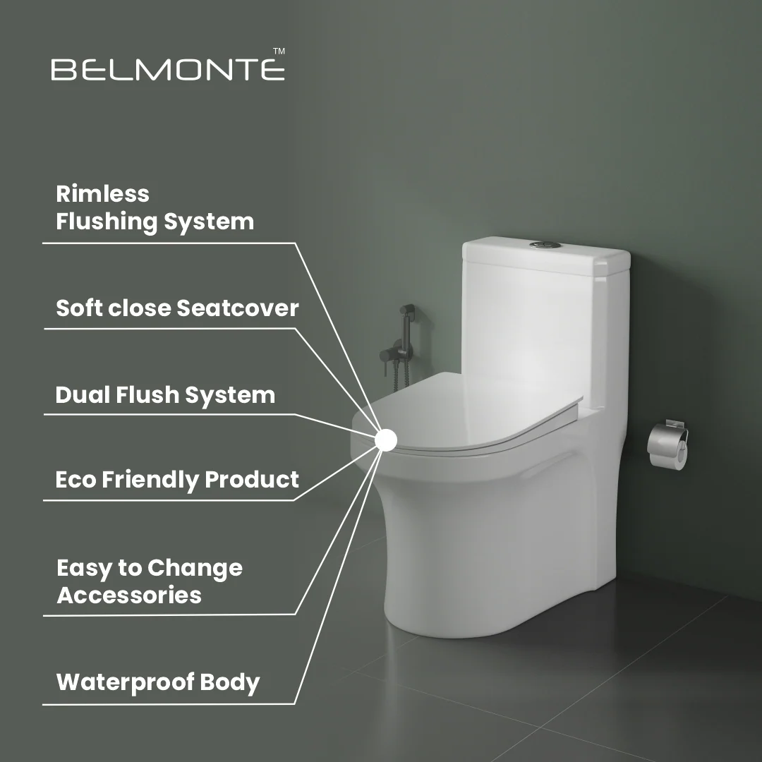 Ceramic Western Toilet (Rado) - Image 2