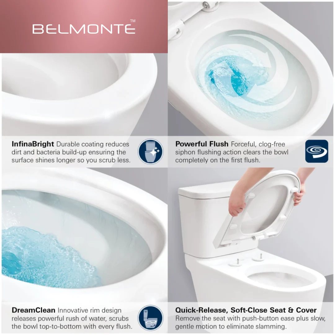 Ceramic Western Toilet (Rado) - Image 3
