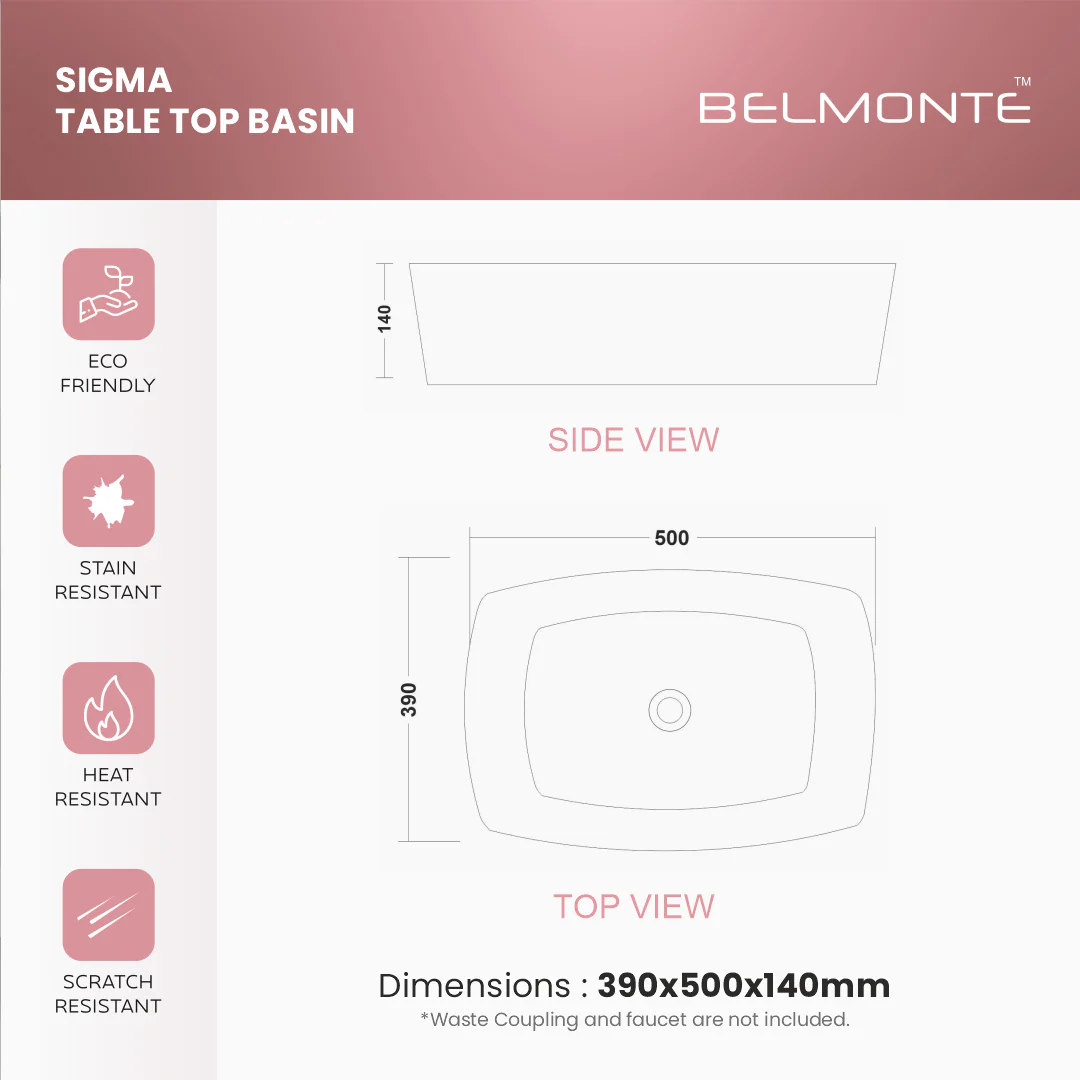 Counter Top Basin (Sigma) - Image 7