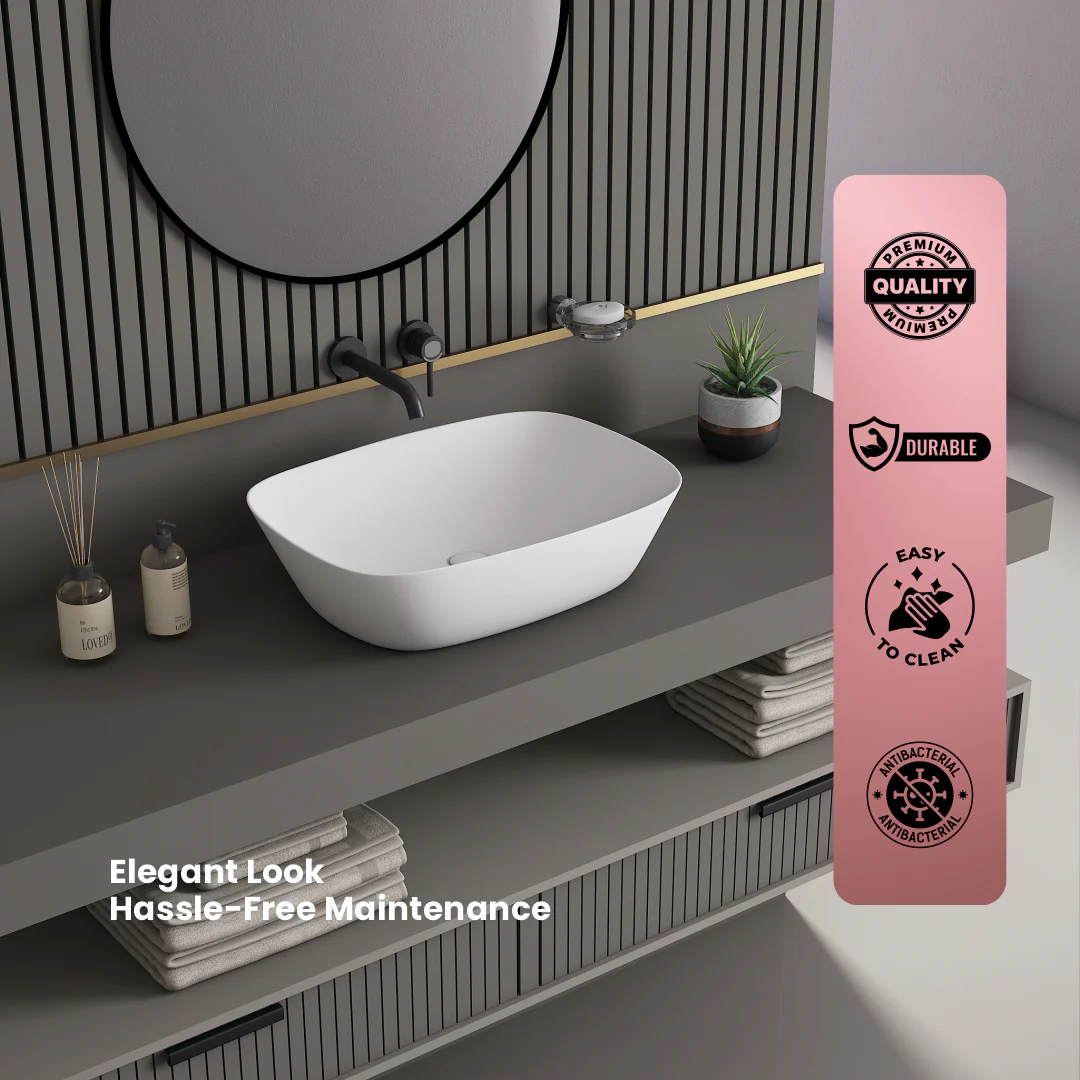 Counter Top Basin (Titanium) - Image 5