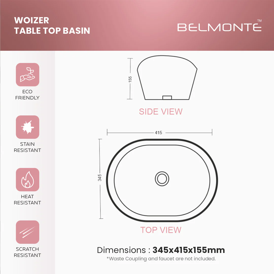 Counter Top Basin (Woizer) - Image 3