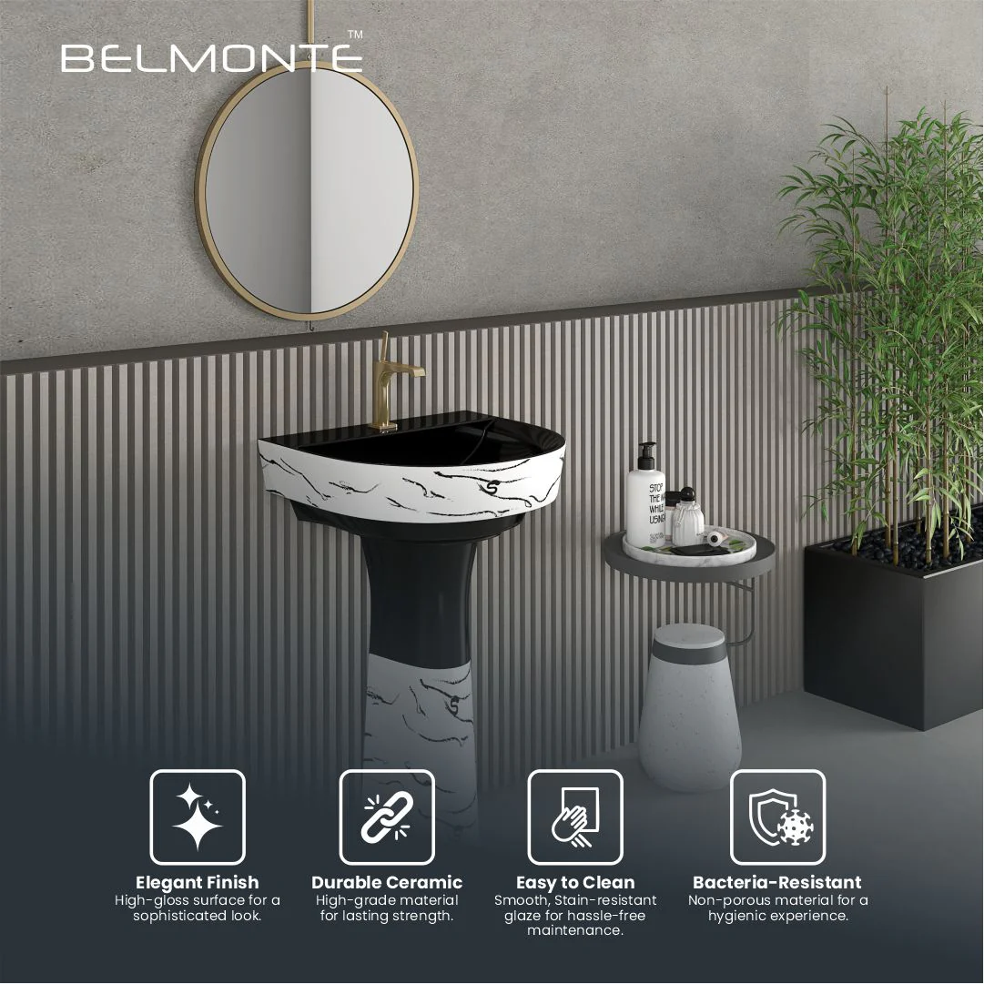 Designer Basin Pedestal Set (Simas Set 16) - Image 5