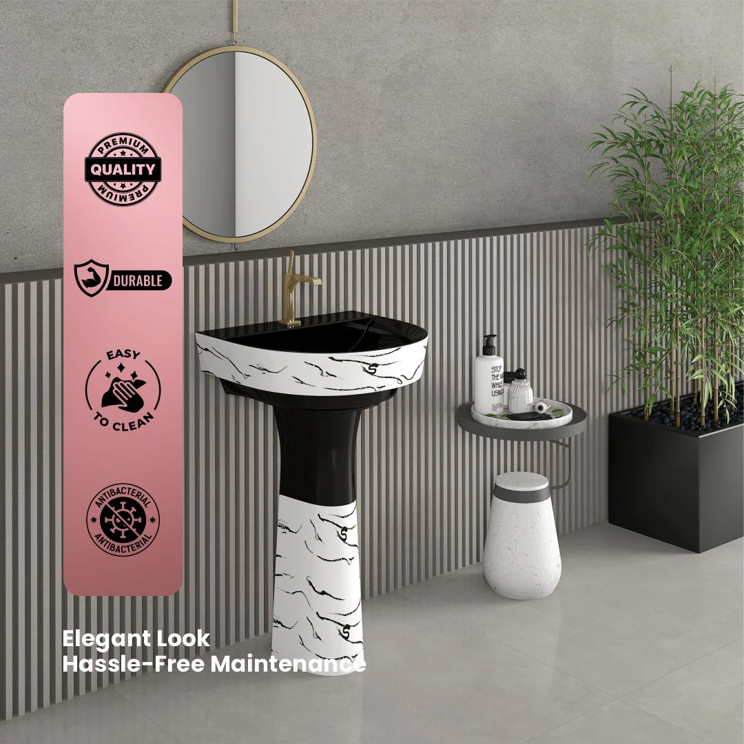 Designer Basin Pedestal Set (Simas Set 16) - Image 6