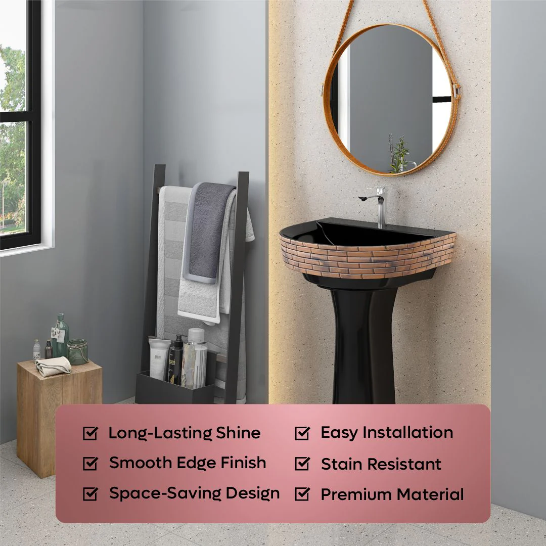 Designer Basin Pedestal Set (Simas Set BB08) - Image 8