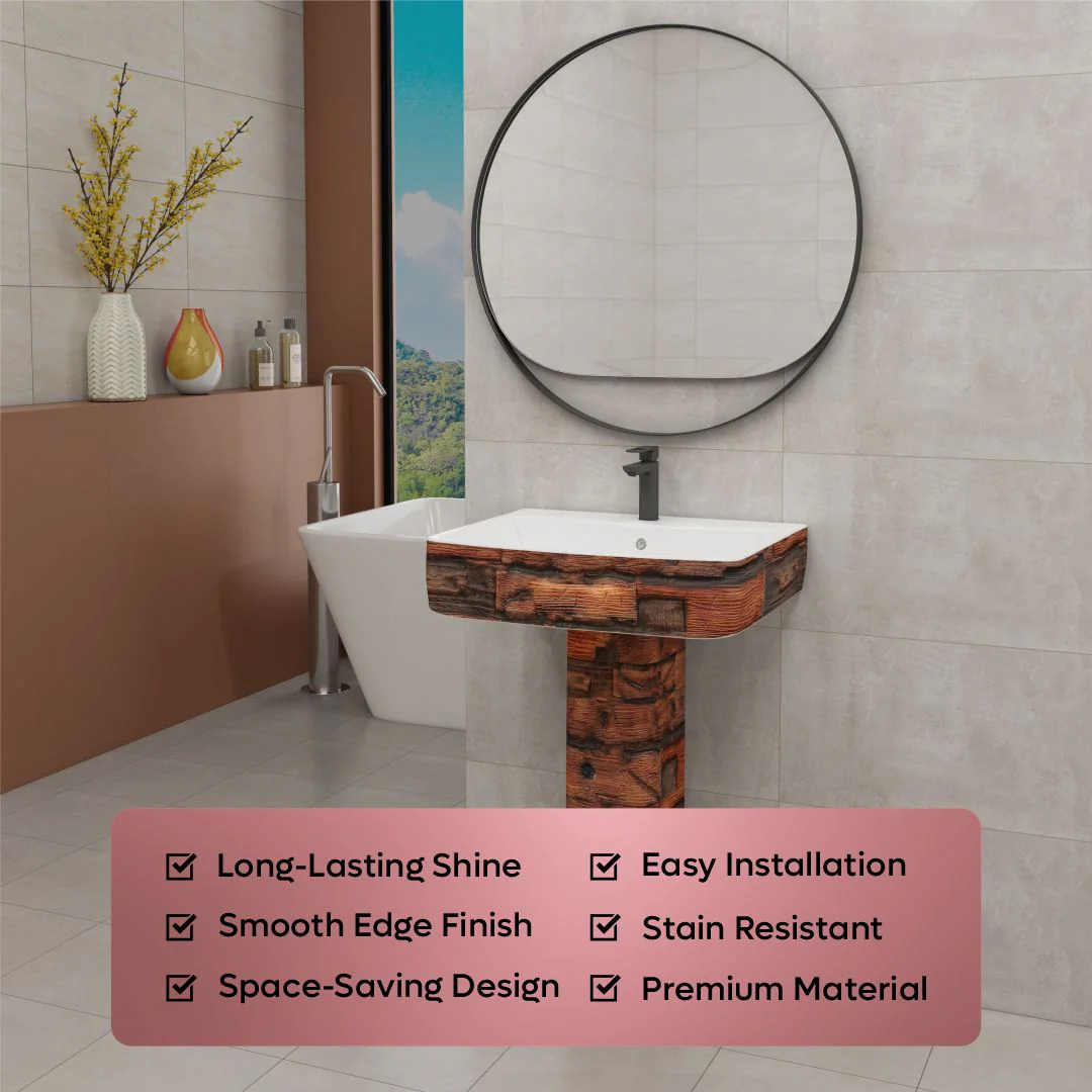 Designer Basin Pedestal Set (Thar Set 03) - Image 8