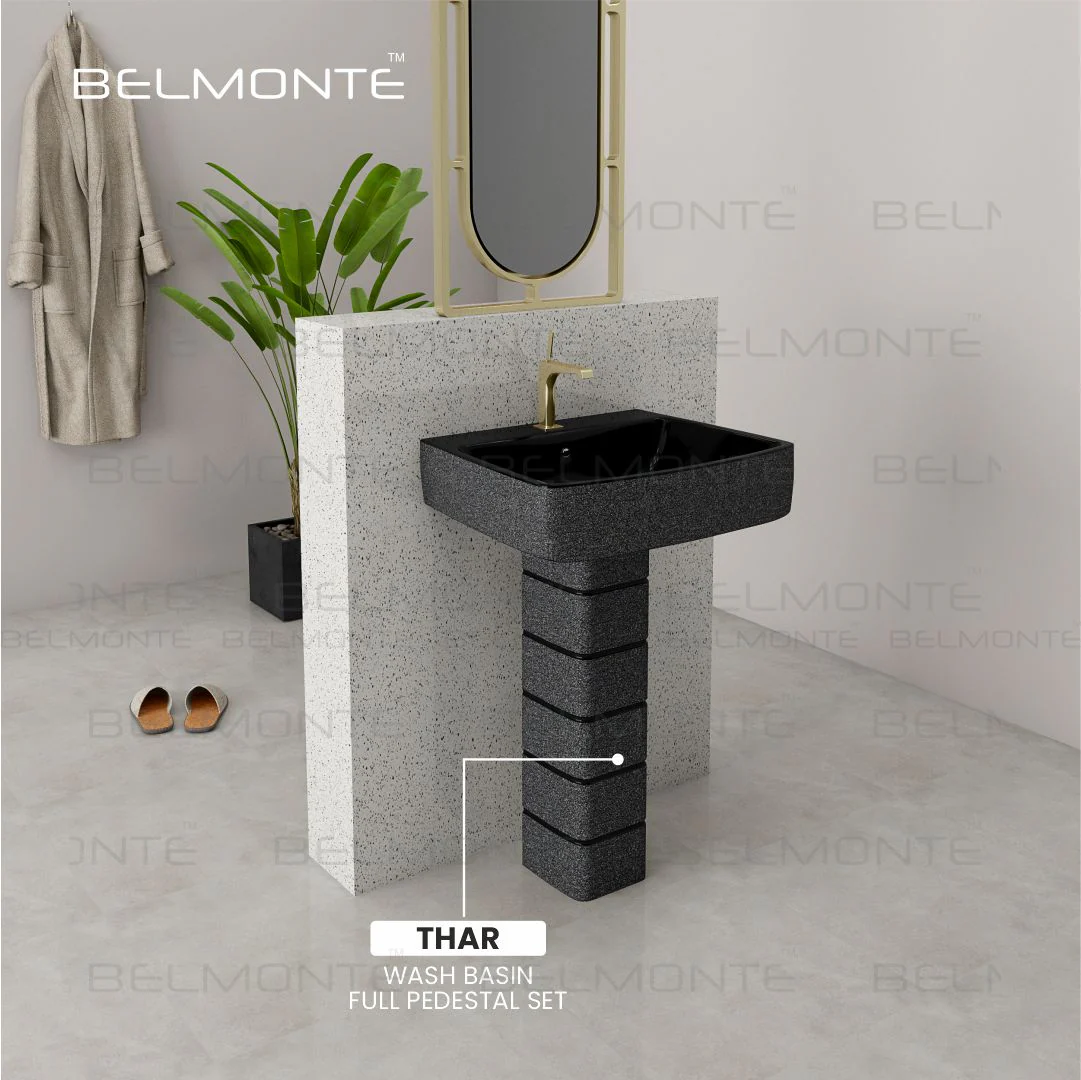 Designer Basin Pedestal Set (Thar Set 05) - Image 3