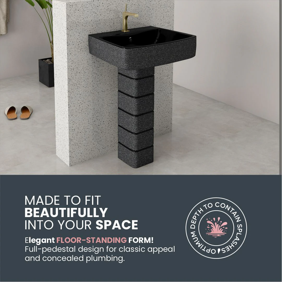 Designer Basin Pedestal Set (Thar Set 05) - Image 7