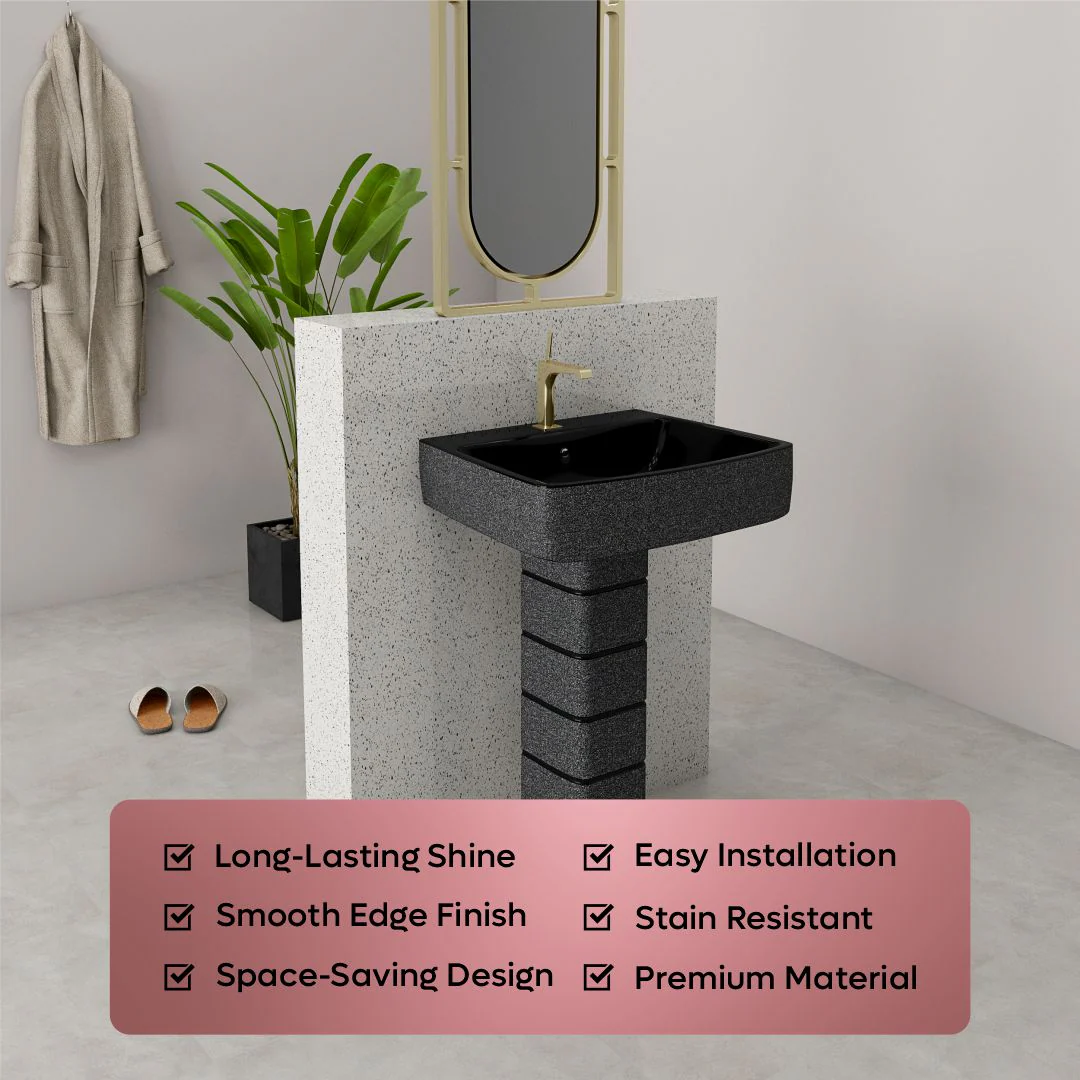Designer Basin Pedestal Set (Thar Set 05) - Image 8