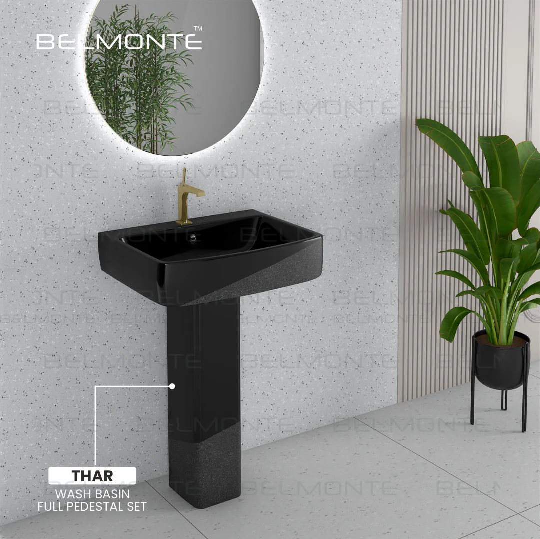 Designer Basin Pedestal Set (Thar Set 15) - Image 3