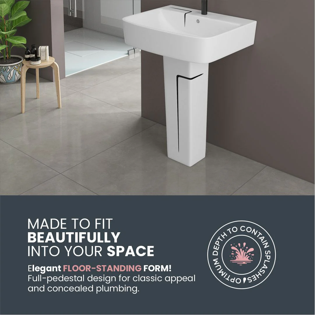 Designer Basin Pedestal Set (Thar Set 18) - Image 6