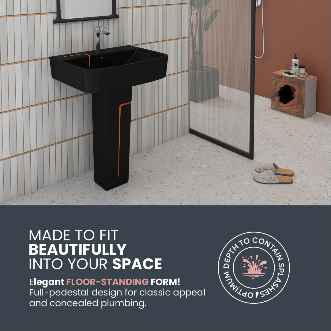 Designer Basin Pedestal Set (Thar Set 19) - Image 7