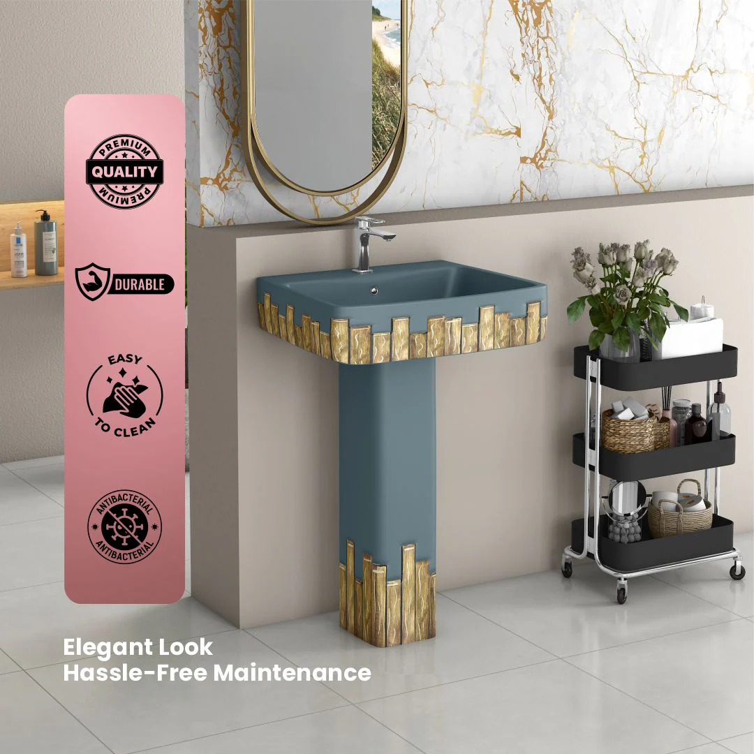 Designer Basin Pedestal Set (Thar Set 23) - Image 5