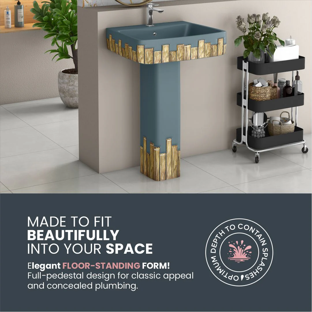 Designer Basin Pedestal Set (Thar Set 23) - Image 6