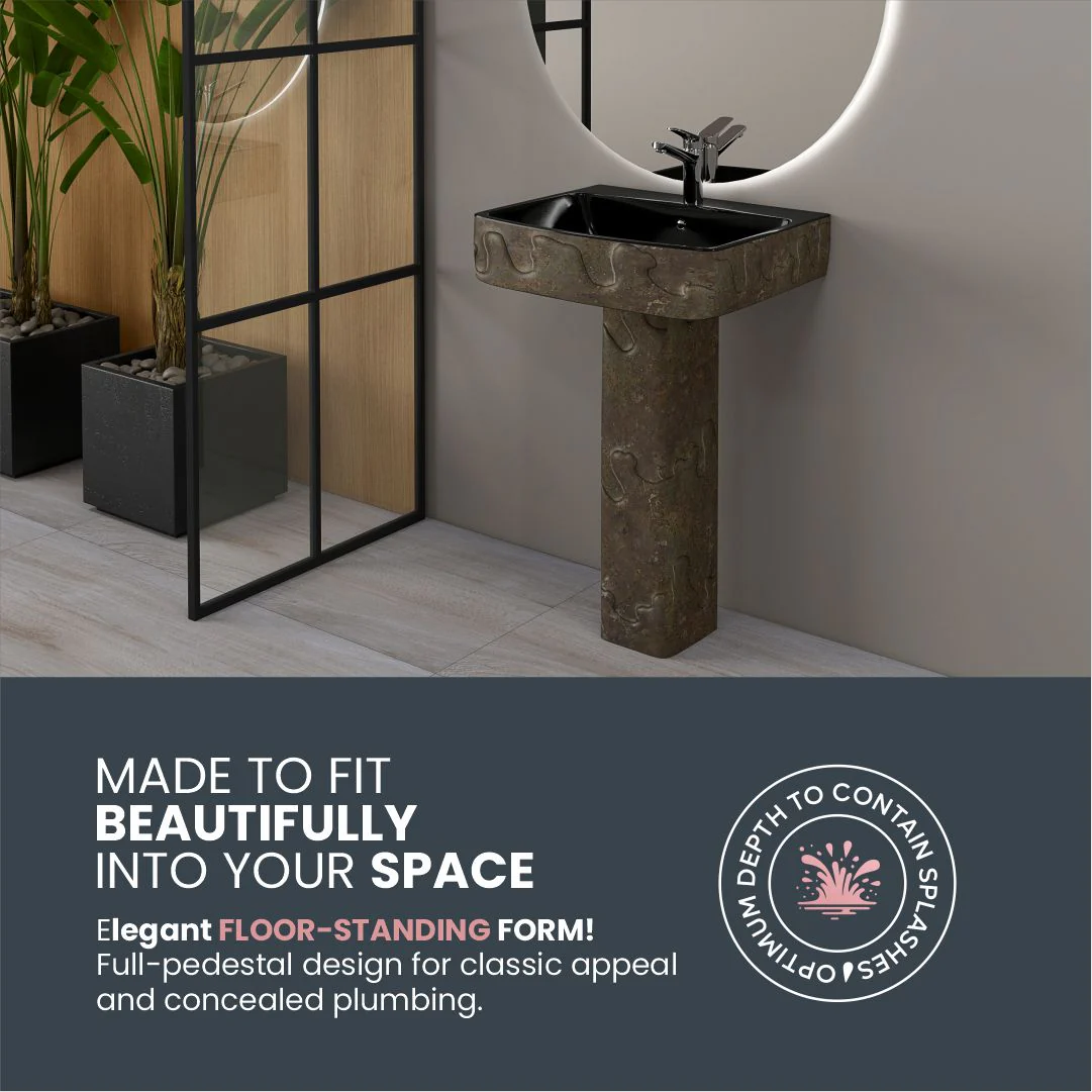 Designer Basin Pedestal Set (Thar Set 27) - Image 7