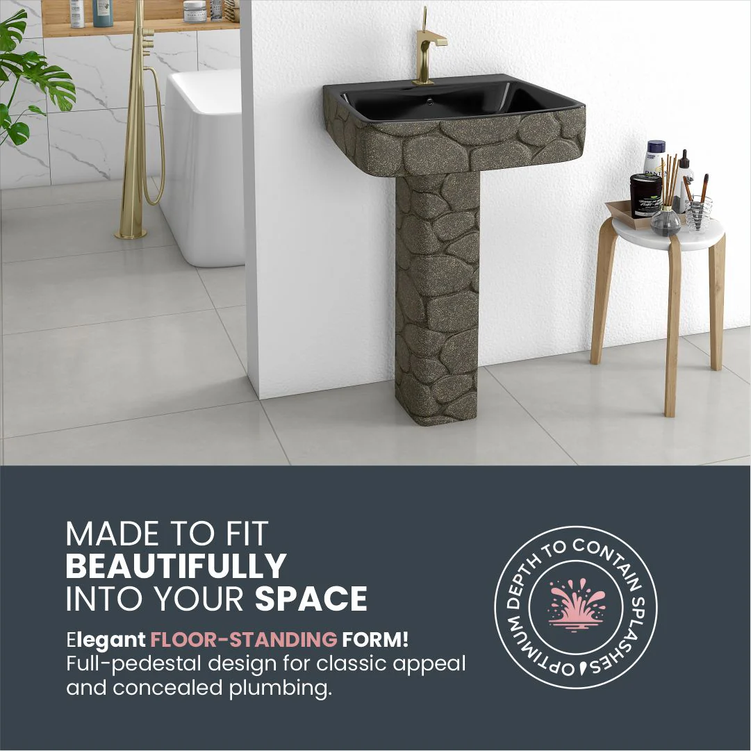 Designer Basin Pedestal Set (Thar Set 28) - Image 7