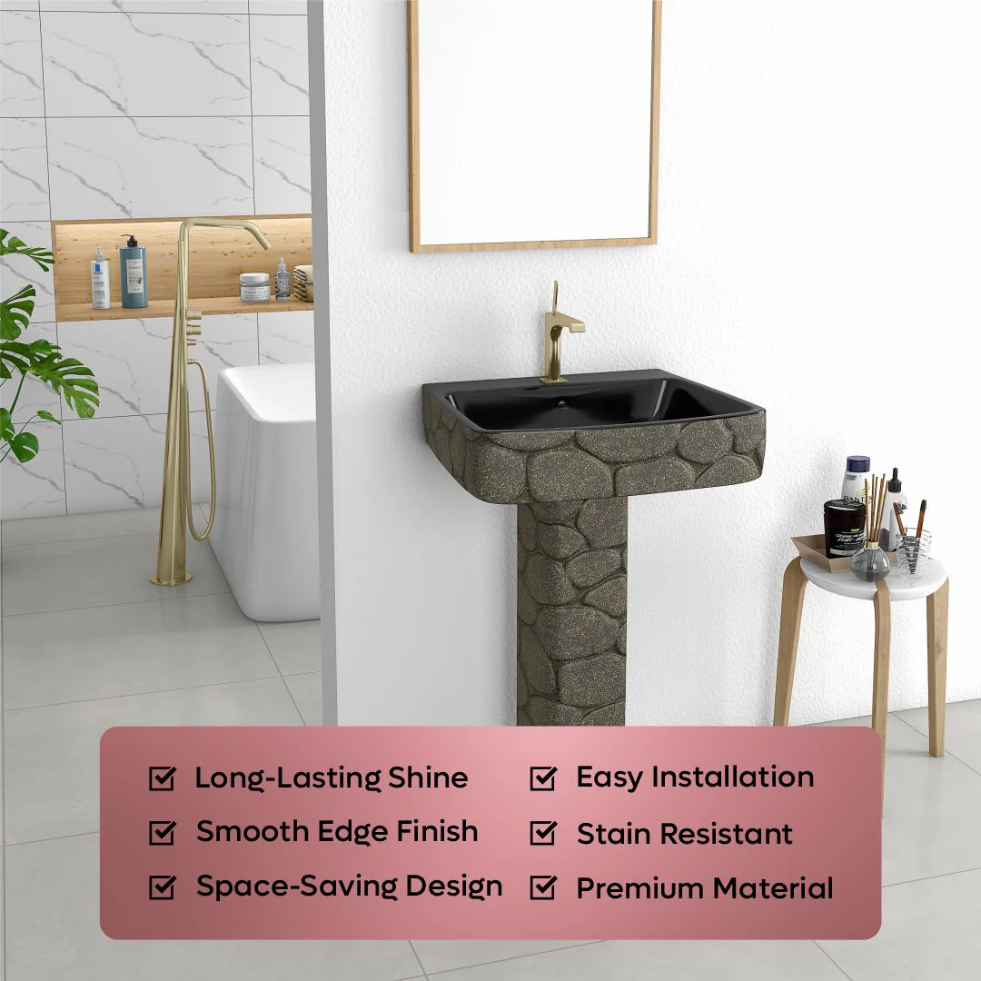 Designer Basin Pedestal Set (Thar Set 28) - Image 8