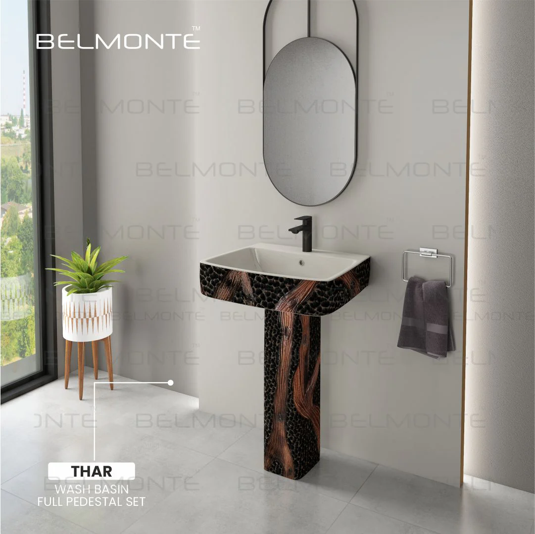 Designer Basin Pedestal Set (Thar Set 29) - Image 3