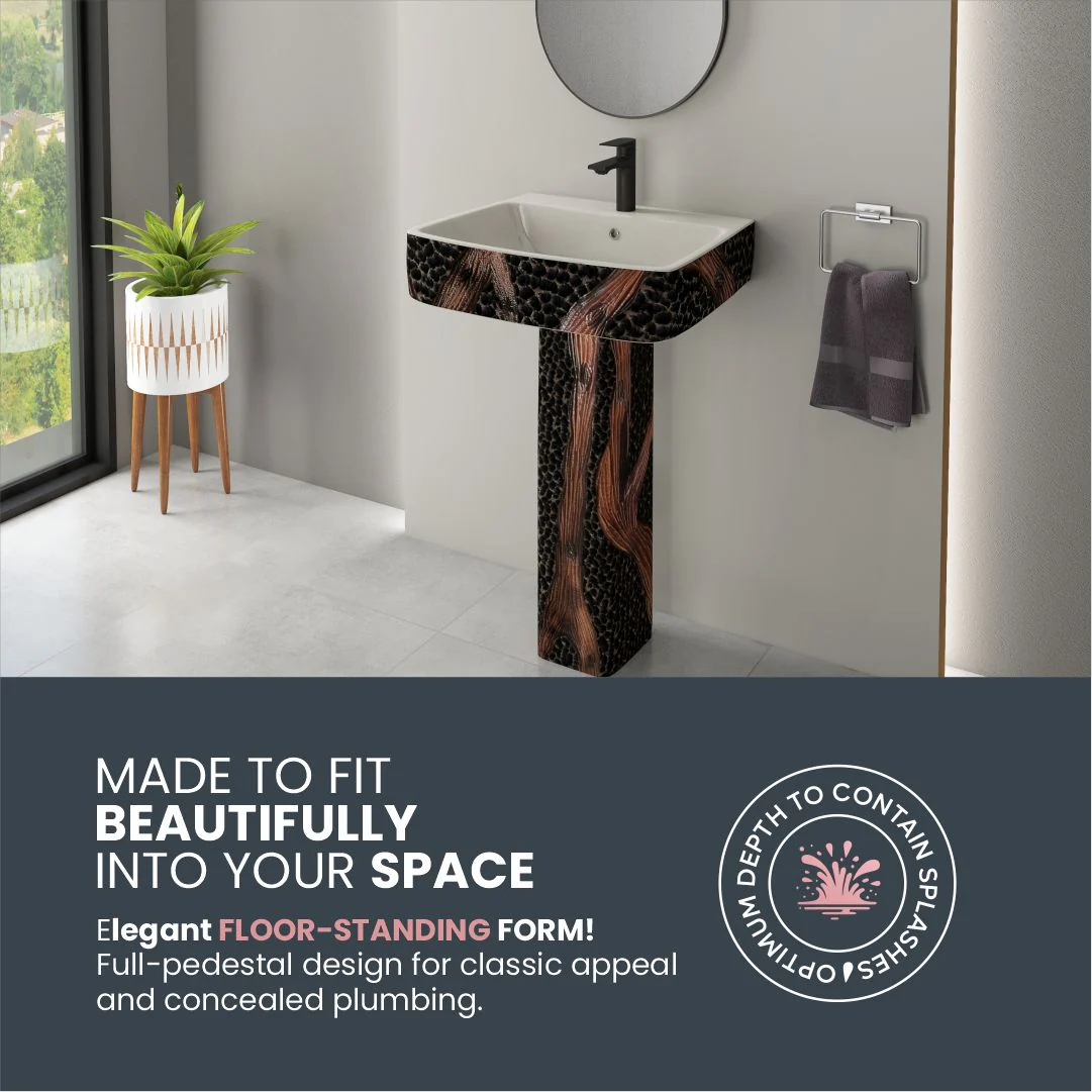 Designer Basin Pedestal Set (Thar Set 29) - Image 7