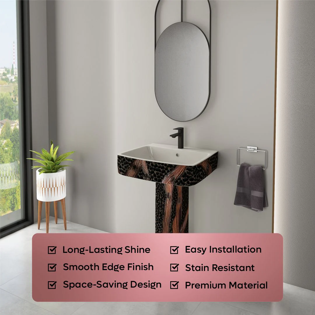 Designer Basin Pedestal Set (Thar Set 29) - Image 8