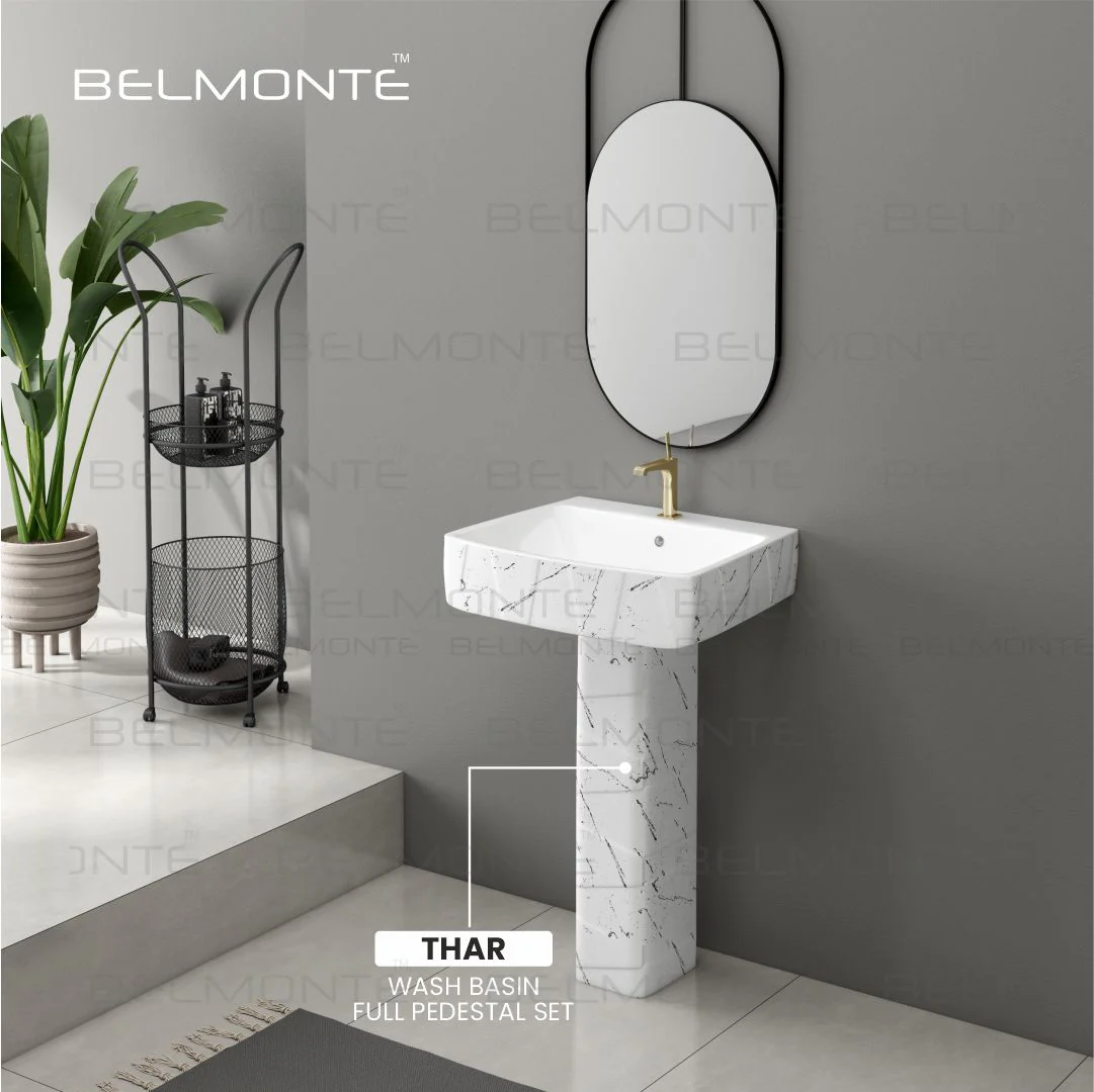 Designer Basin Pedestal Set (Thar Set 35) - Image 3
