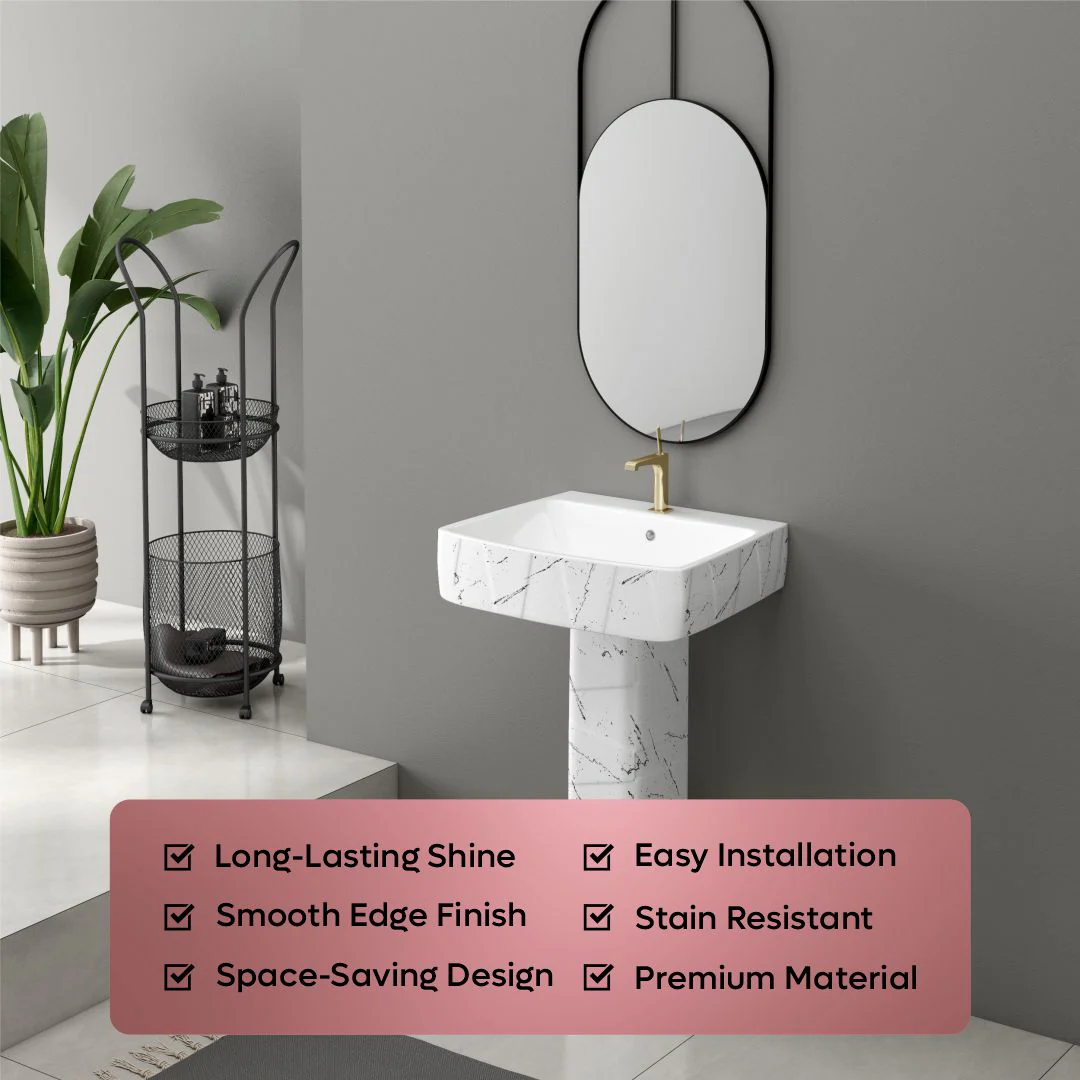 Designer Basin Pedestal Set (Thar Set 35) - Image 8
