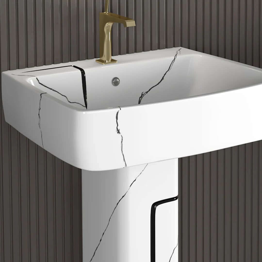 Designer Basin Pedestal Set (Thar Set 37) - Image 2