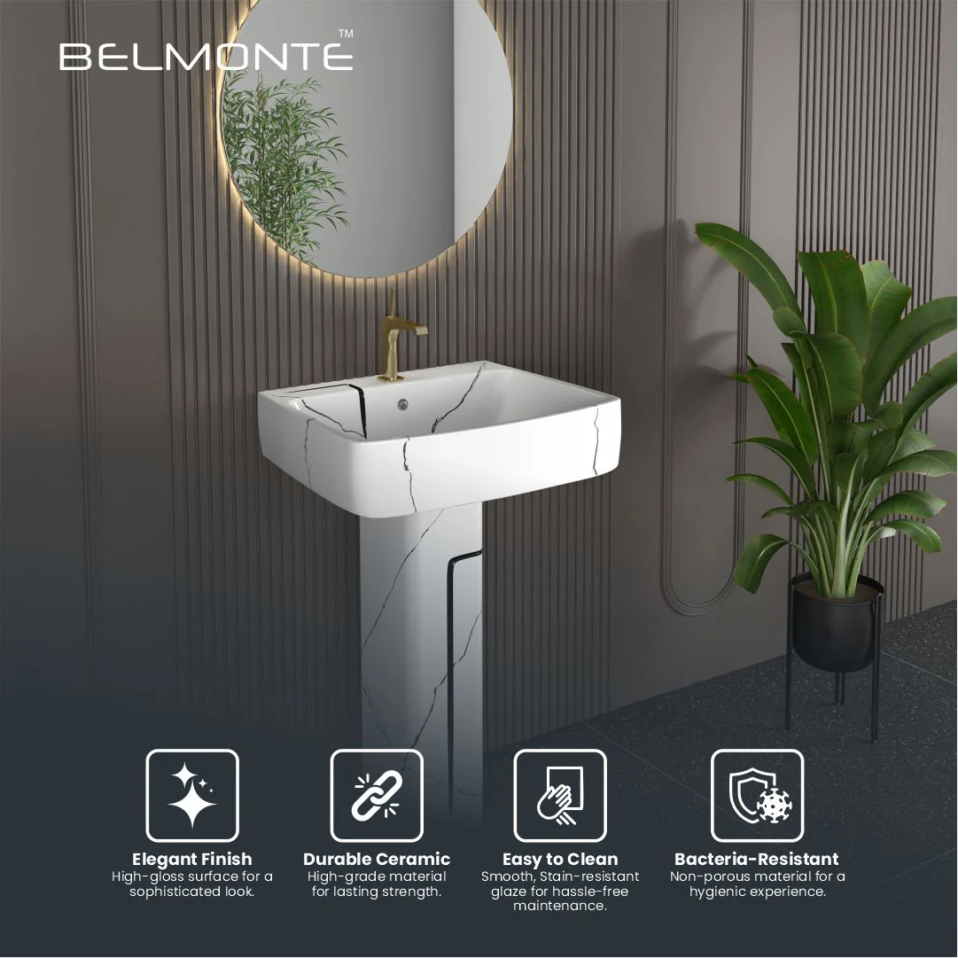 Designer Basin Pedestal Set (Thar Set 37) - Image 5