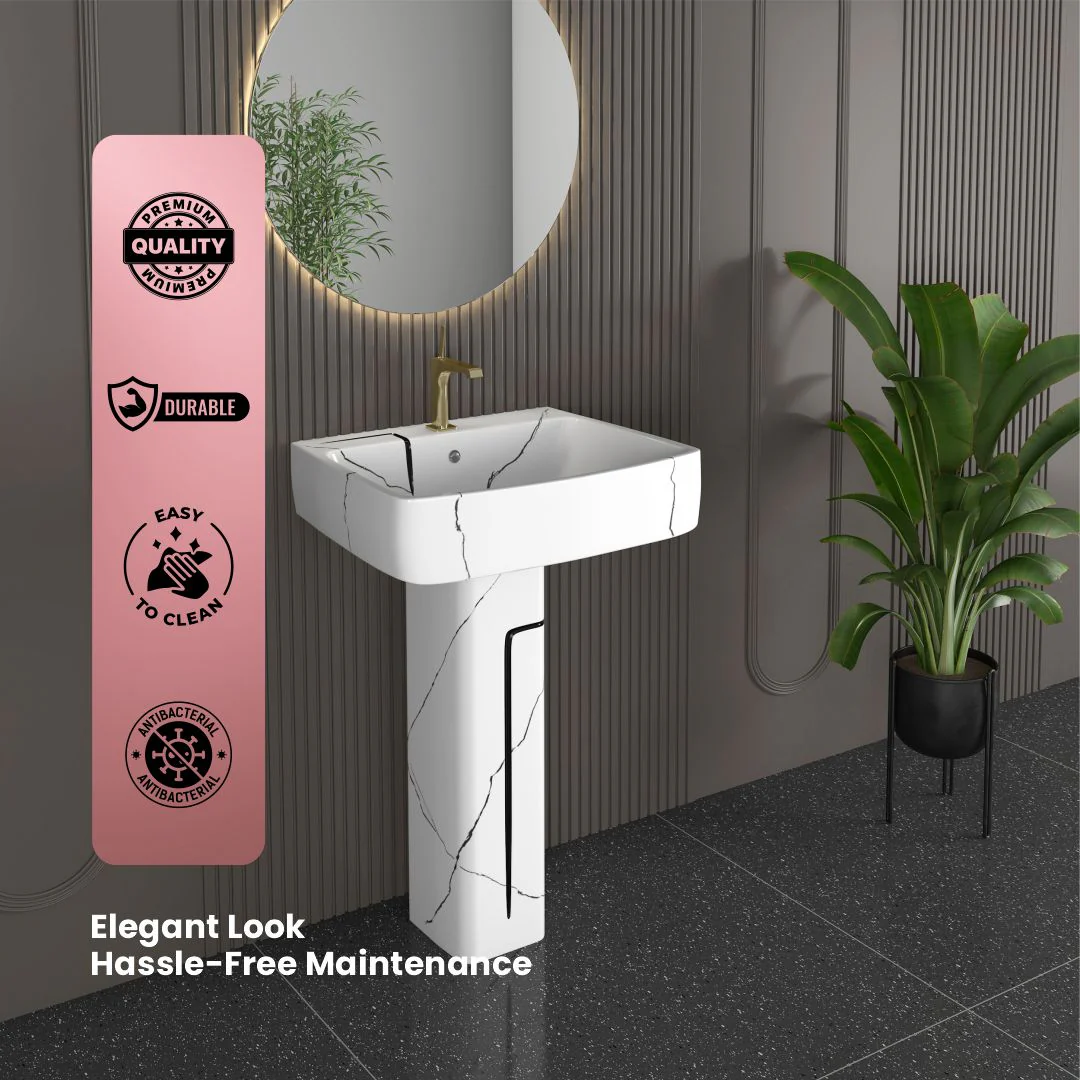 Designer Basin Pedestal Set (Thar Set 37) - Image 6
