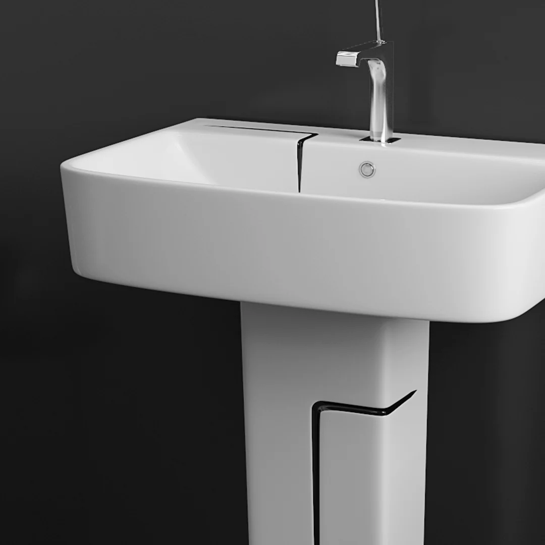 Designer Basin Pedestal Set (Thar Set 41) - Image 2