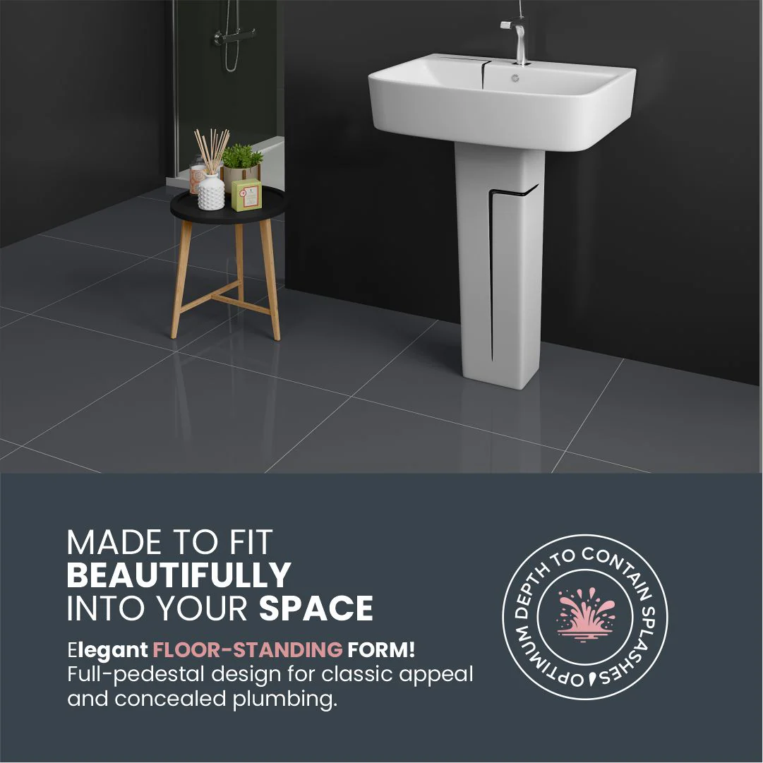 Designer Basin Pedestal Set (Thar Set 41) - Image 7