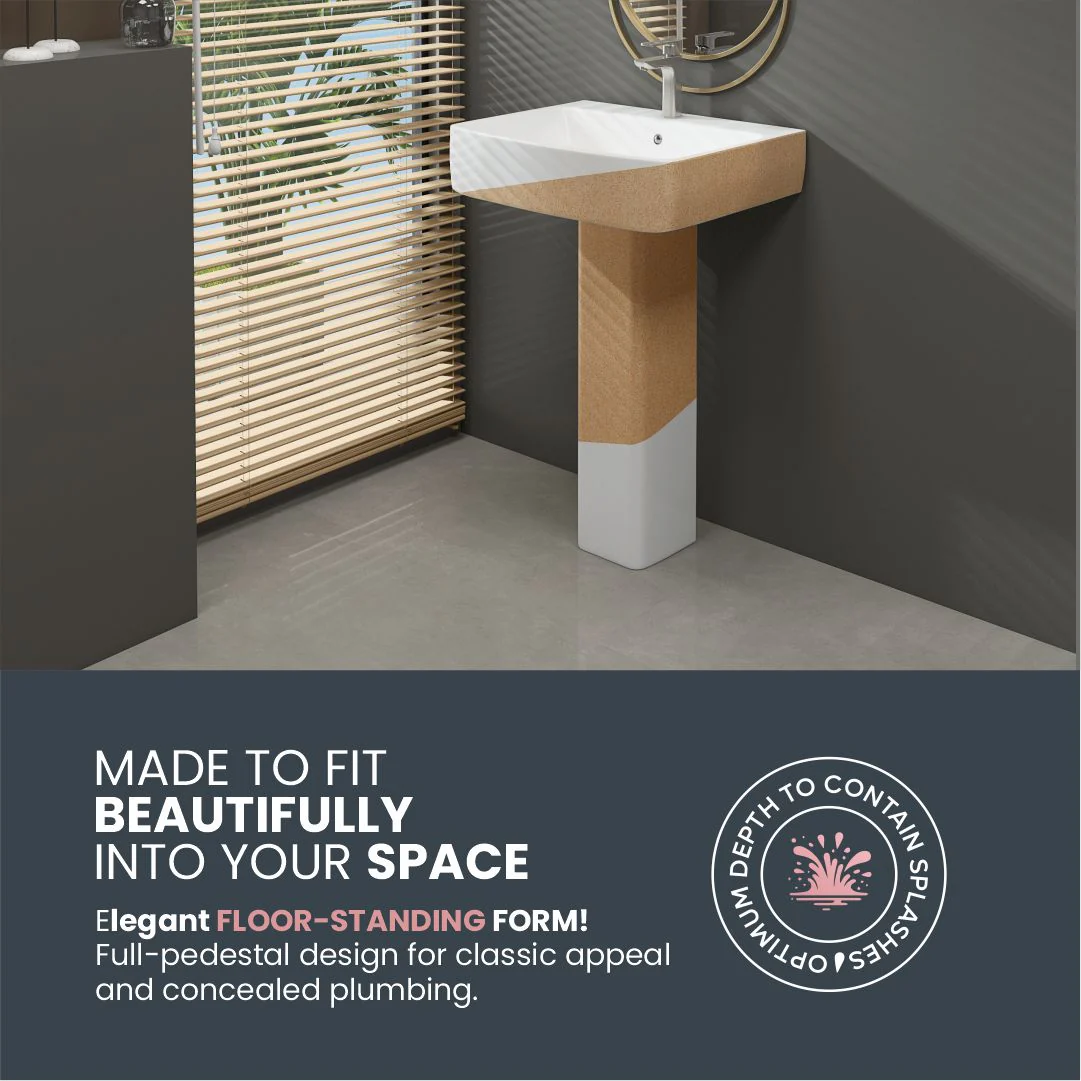 Designer Basin Pedestal Set (Thar Set 42) - Image 7