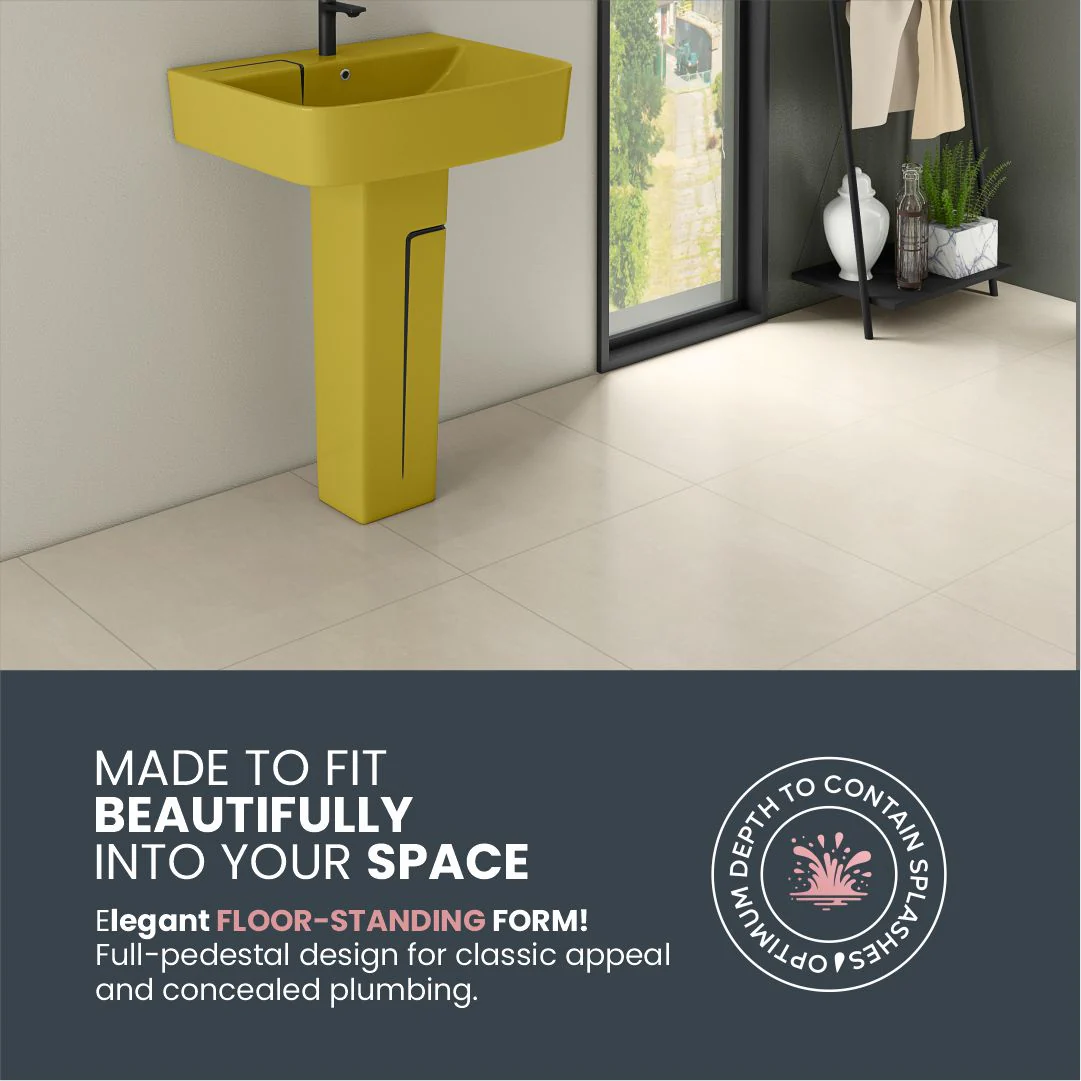 Designer Basin Pedestal Set (Thar Set 43) - Image 7