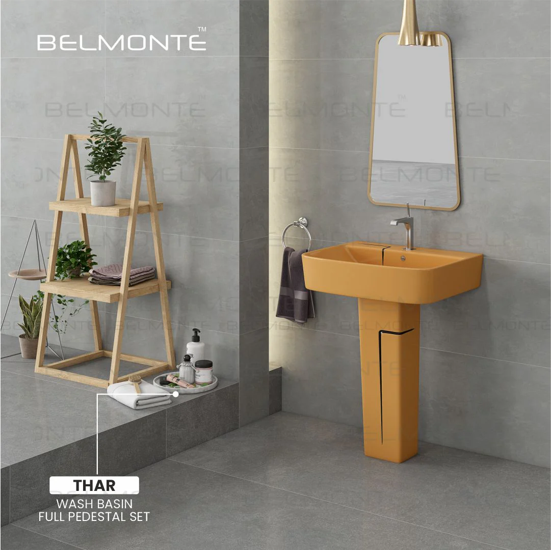 Designer Basin Pedestal Set (Thar Set 44) - Image 3