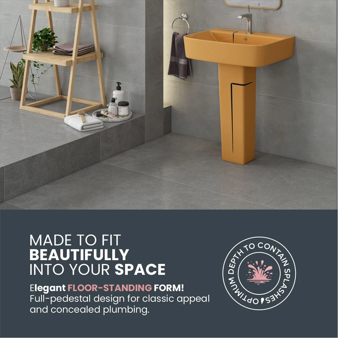 Designer Basin Pedestal Set (Thar Set 44) - Image 7