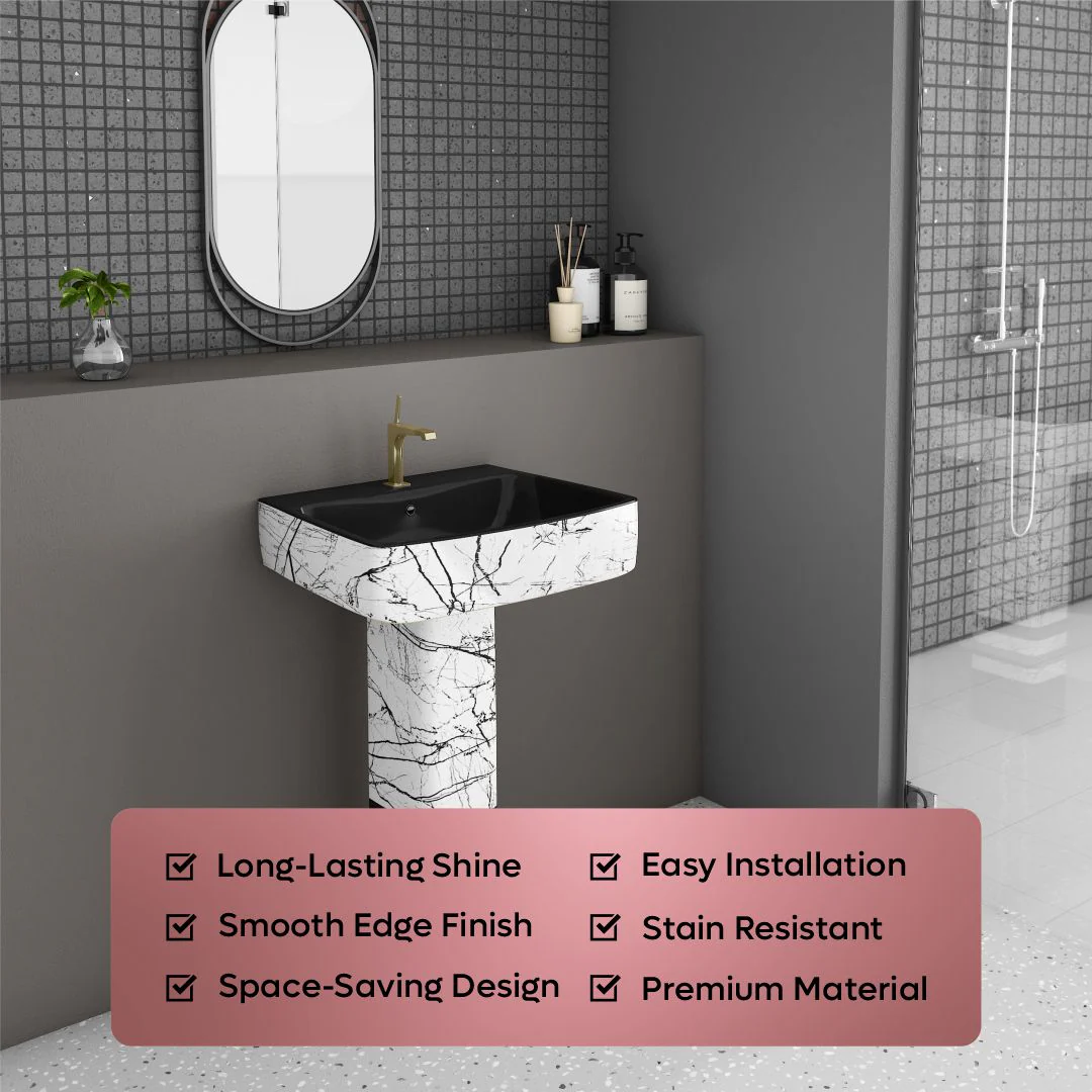 Designer Basin Pedestal Set (Thar Set 56) - Image 8