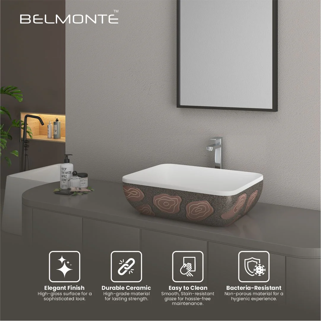 Designer Counter Top Basin (Brezza TT MN02) - Image 4